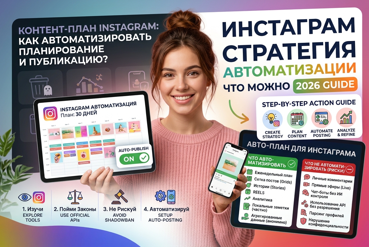 Контент-план Instagram: как автоматизировать планирование и публикацию